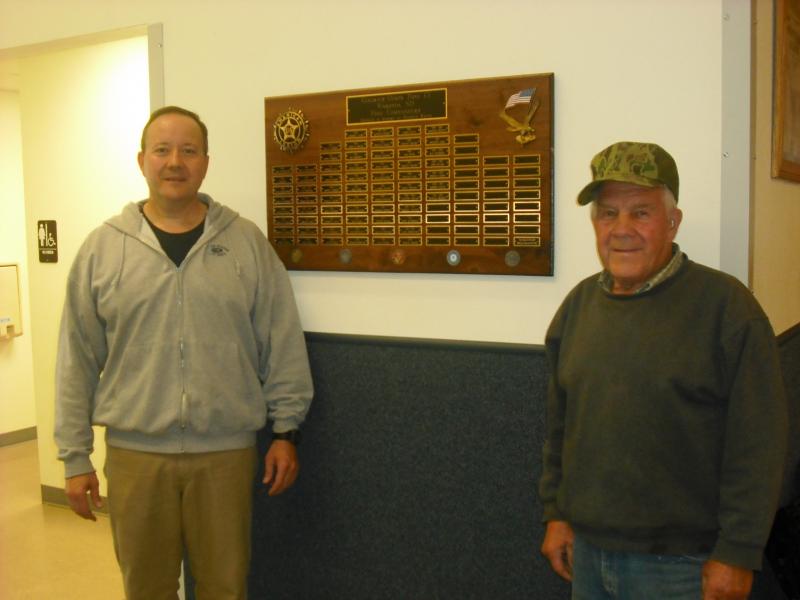 New Commander Plaque for Wakonda American Legion The American Legion